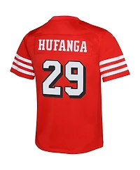 Nike Big Boys Talanoa Hufanga Scarlet San Francisco 49ers Game Jersey