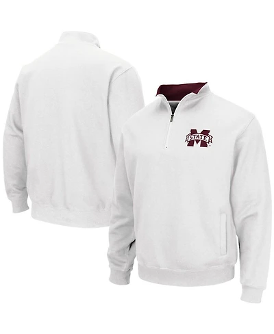 Men's Colosseum Mississippi State Bulldogs Tortugas Logo Quarter-Zip Jacket