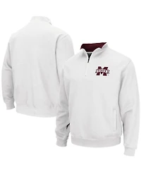 Men's Colosseum Mississippi State Bulldogs Tortugas Logo Quarter-Zip Jacket