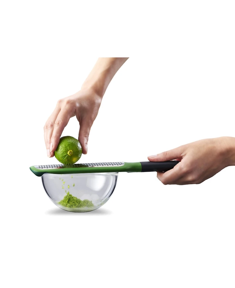 Joseph Joseph Gripgrater Paddle Grater with Bowl Grip Fine