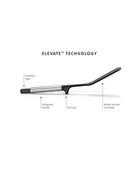 Joseph Joseph Elevate Silicone Slotted Turner with Integrated Tool Rest