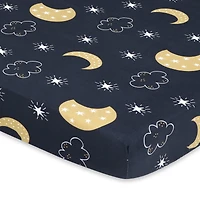 The Peanutshell Pack n Play, Mini Crib, Portable Crib or Fitted Playard Sheets for Baby Boy or Girl, Day and Night 3 Pack Set