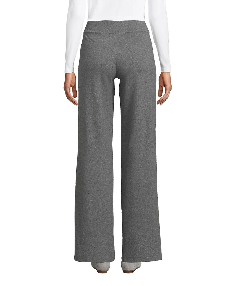 Lands' End Women's Petite Starfish High Rise Wide Leg Pants