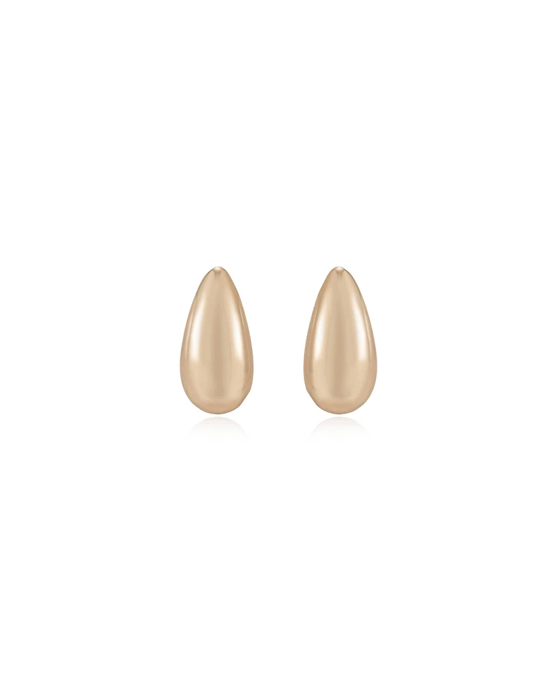 Ettika Golden Teardrop 18K Gold Plated Earrings