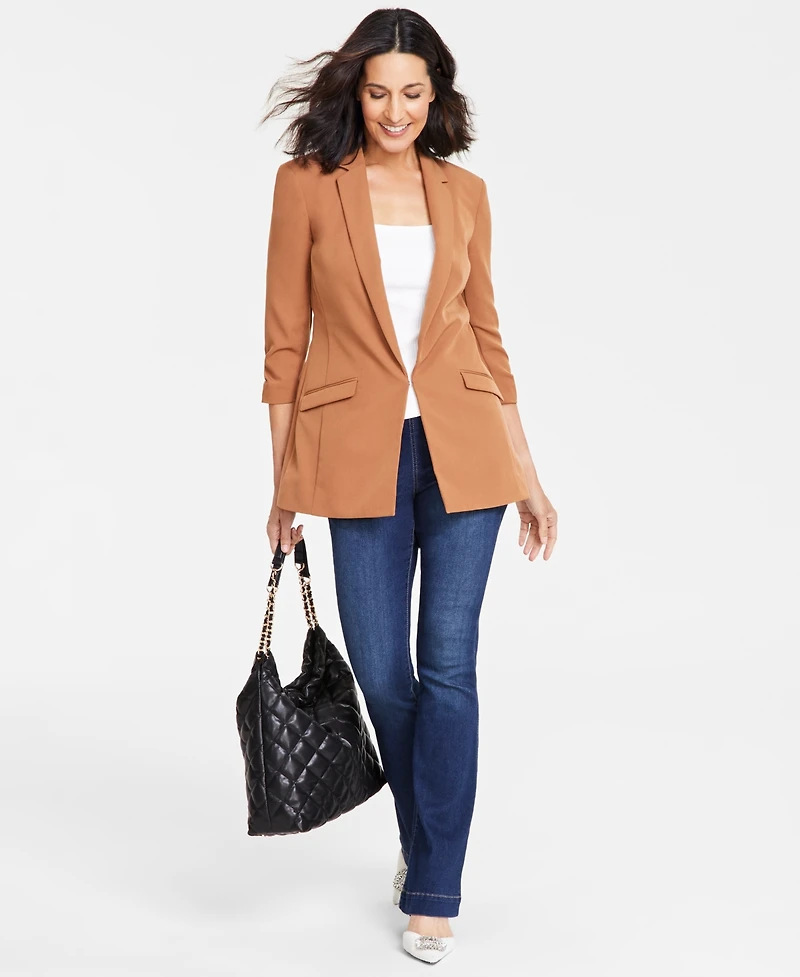 I.n.c. International Concepts Women's Menswear Blazer, Created for Macy's