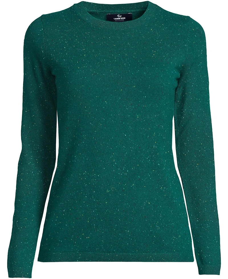 Lands' End Plus Cashmere Crewneck Sweater