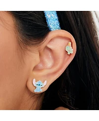 Disney Lilo and Stitch Experiment 626 Silver Plated Stud Earring Set - 3 Pairs