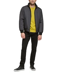 Calvin Klein Men's Classic Zip-Front Ripstop Bomber Jacket