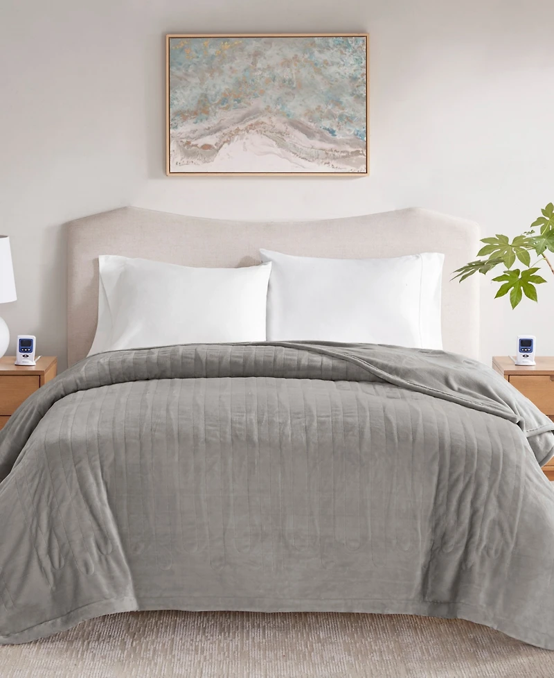 Beautyrest Microplush Heated Blanket with Wi-Fi Technology