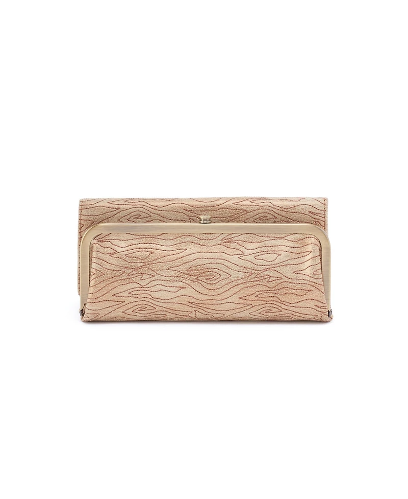 Hobo Rachel Continental Wallet - Gold Leaf
