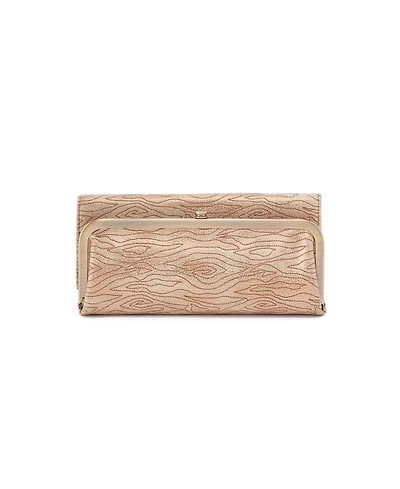 Hobo Rachel Continental Wallet - Gold Leaf