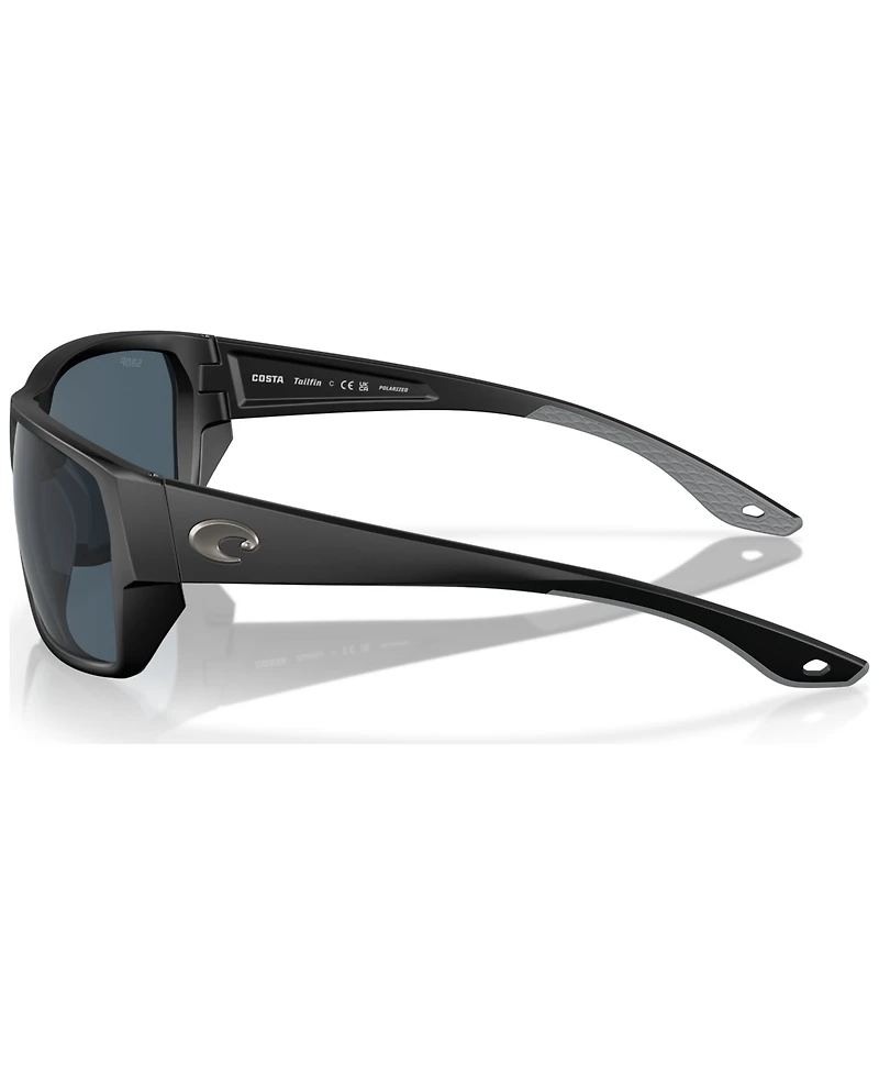 Costa Del Mar Men's Tailfin Polarized Sunglasses, 6S9113