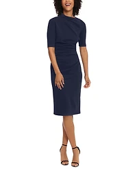 Maggy London Women's Ruched Sheath Dress