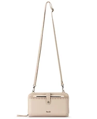 Iris Leather Smartphone Convertible Crossbody Wallet
