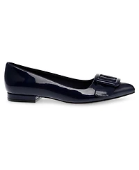 Anne Klein Women's Kalea Pointed Toe Buckle Flats