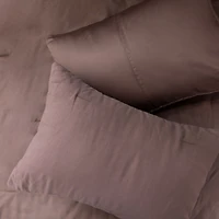 French Linen Comforter & Sham Set - Full/Queen