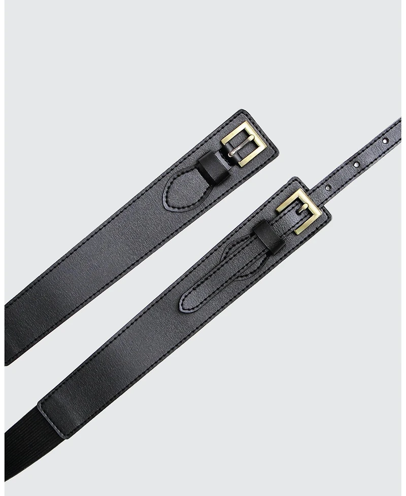 Belle & Bloom London Fog Leather Waist Belt