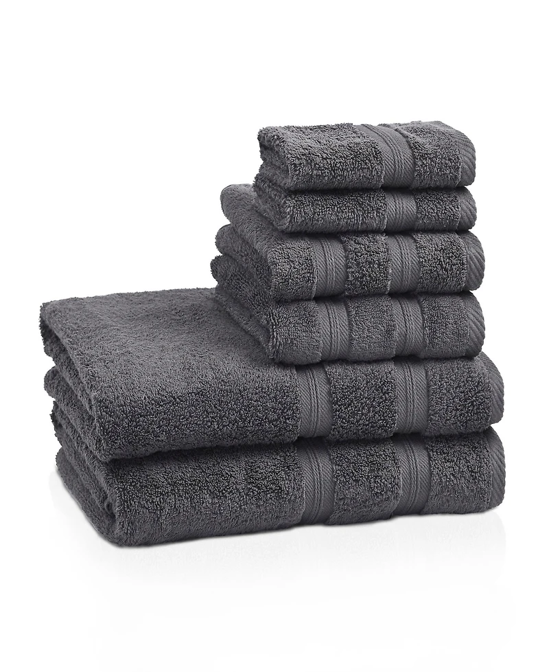 Superior Smart Dry Zero Twist Cotton -Piece Assorted Towel Set