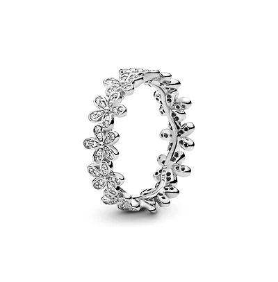 Pandora Cubic Zirconia Moments Daisy Flower Ring