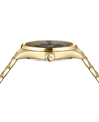 Salvatore Ferragamo Men's Swiss Classic Gold Ion-Plated Stainless Steel Bracelet Watch 42mm