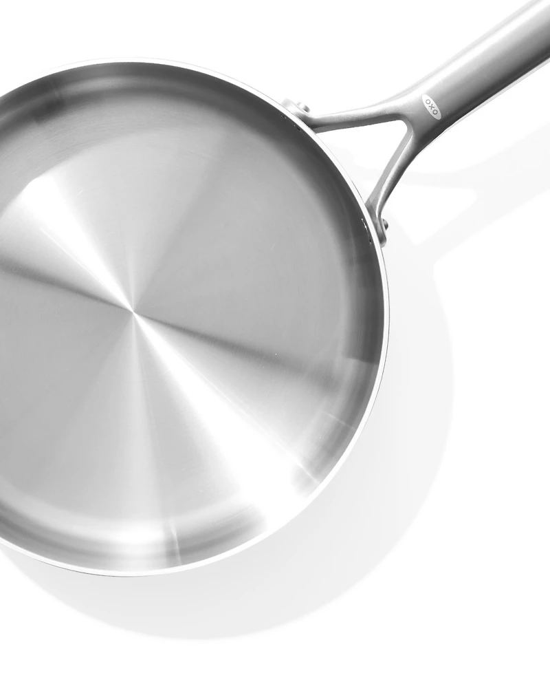Oxo Mira Tri-Ply Stainless Steel 11" Saute Pan with Lid