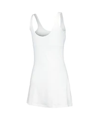 Women's ZooZatz White Clemson Tigers Logo Scoop Neck Dress