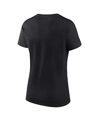 Women's Fanatics Black Chicago White Sox Logo T-shirt