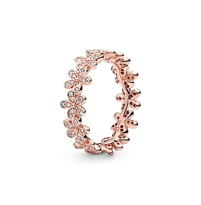 Pandora Cubic Zirconia Moments Daisy Flower Ring