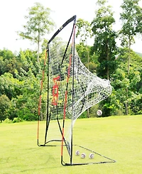 Net Playz Baseball Net, Baseball Hitting Pitching Practice Net, 7'
