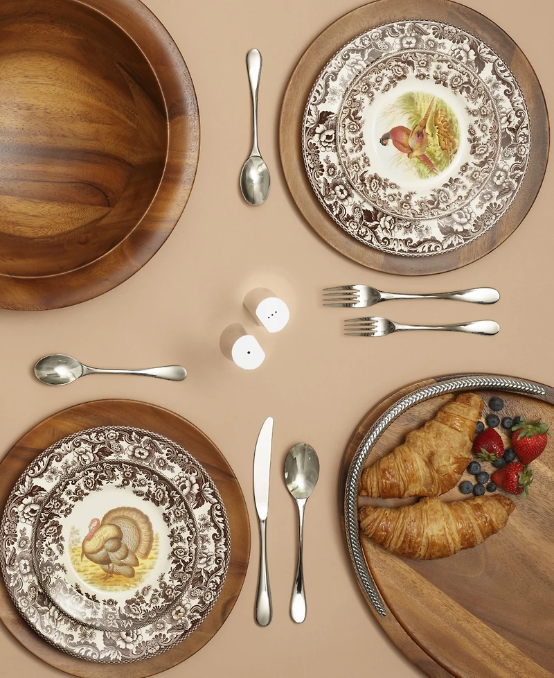 Spode Woodland Turkey Salad Plate