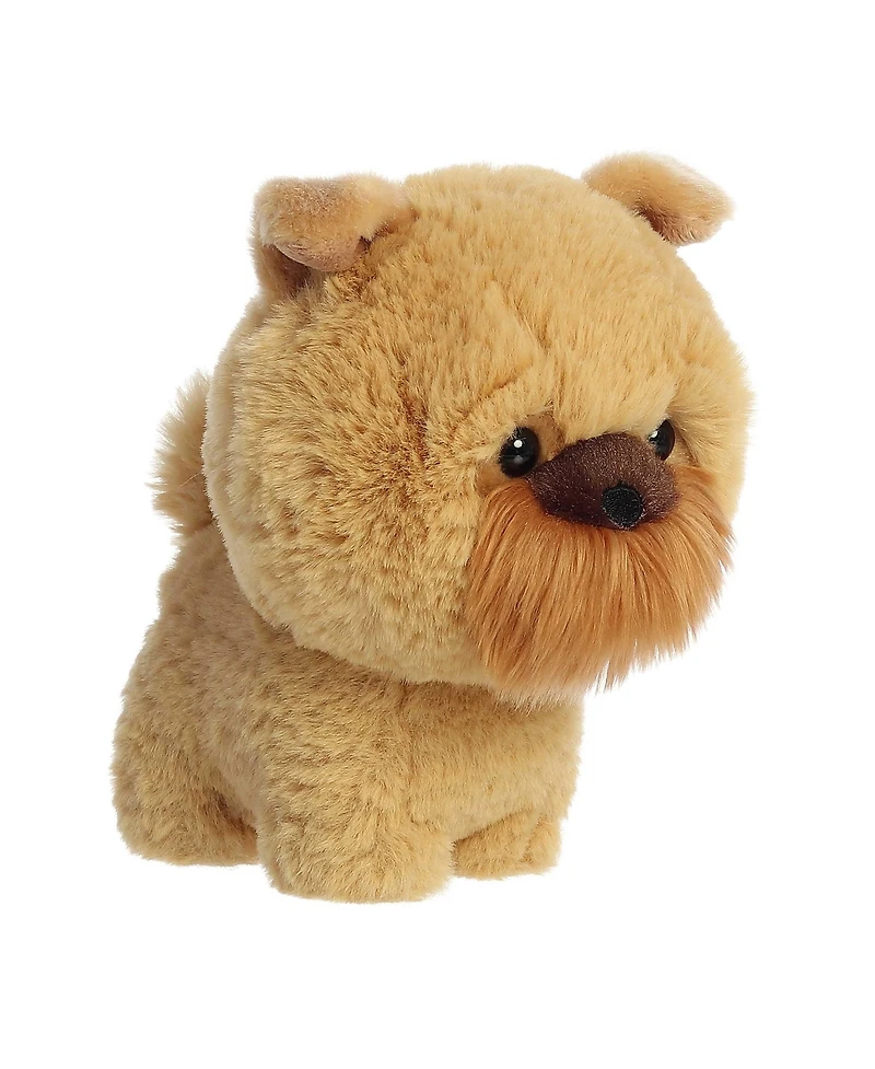 Aurora Small Griffon Bruxellois Teddy Pets Playful Plush Toy 7"
