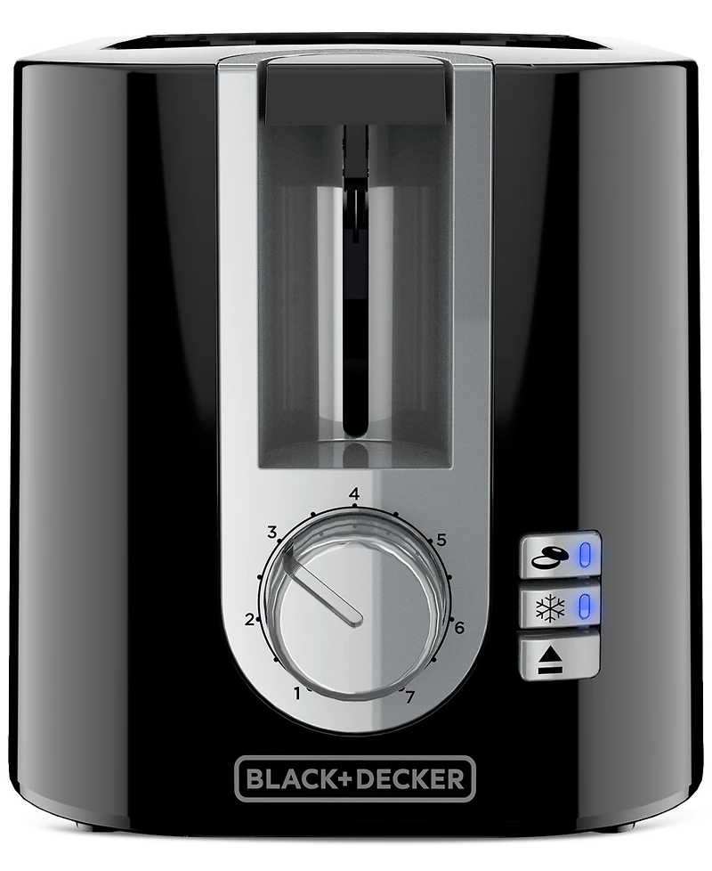 Black & Decker 2-Slice Wide-Slot High-Lift Toaster