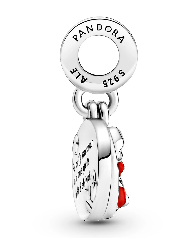 Pandora Sterling Silver Disney Lilo Stitch Family Dangle Charm