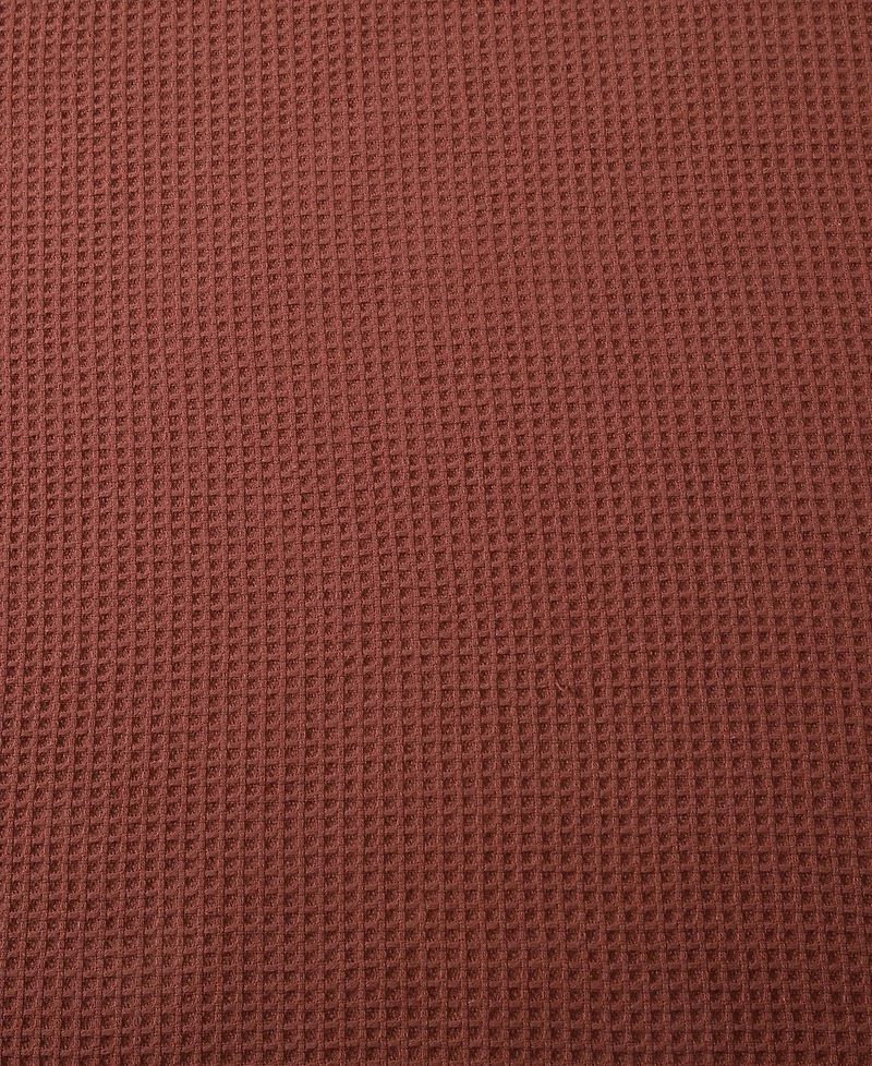 Eddie Bauer Solid Waffle Cotton Reversible Blanket