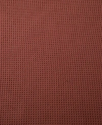 Eddie Bauer Solid Waffle Cotton Reversible Blanket
