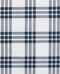 Eddie Bauer Basic Plaid Cotton Percale 3 Piece Duvet Cover Set, King