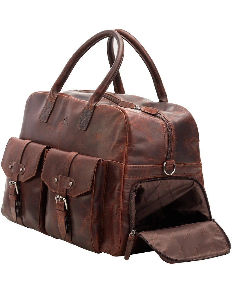 Mancini Men's Buffalo Classic Duffel Bag