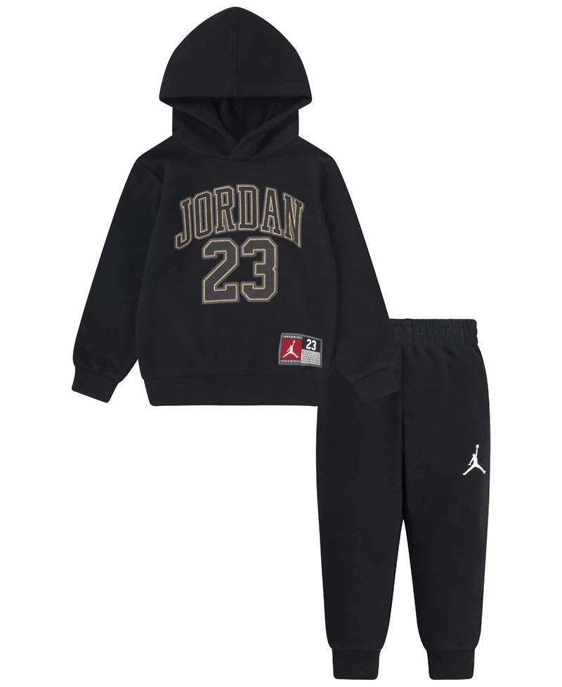Jordan Boys 2T-7 2-Piece Jersey Pack Pullover Hoodie and Jogger Pants Set