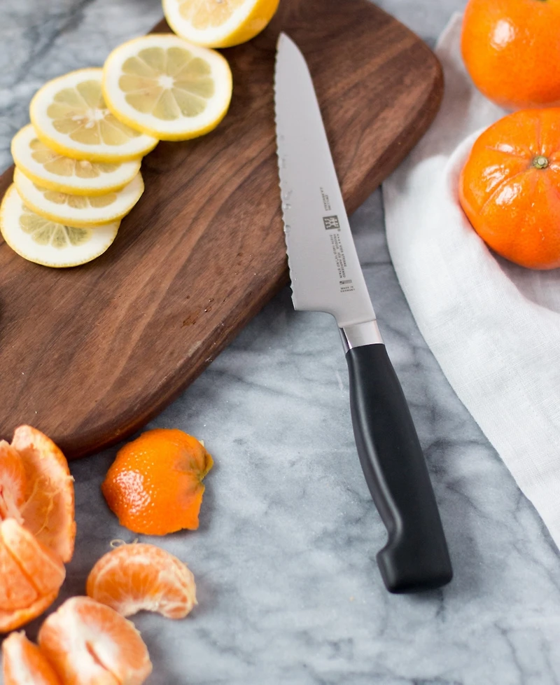 Zwilling Four Star 5.5" Serrated Prep Knife
