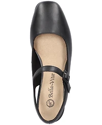 Bella Vita Women's Andie Mary Jane Flats