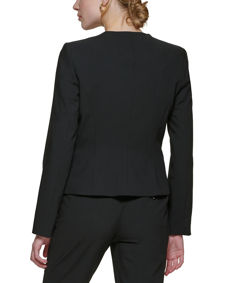 Calvin Klein Collarless Blazer