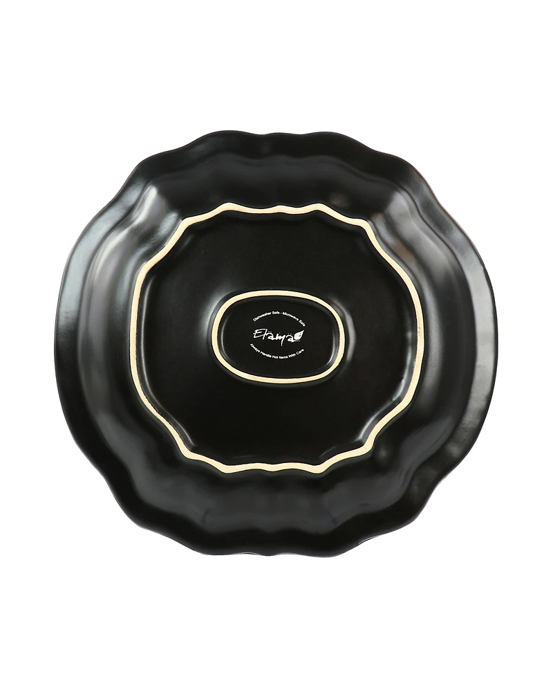 Elama Regency Dinner Plates, Set of 6