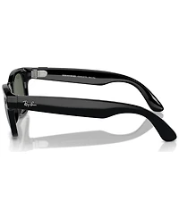 Ray-Ban Meta Wayfarer Unisex Ai Sunglasses, RW4006