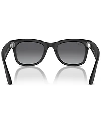 Ray-Ban Meta Wayfarer Unisex Polarized Gradient Ai Sunglasses, RW4006