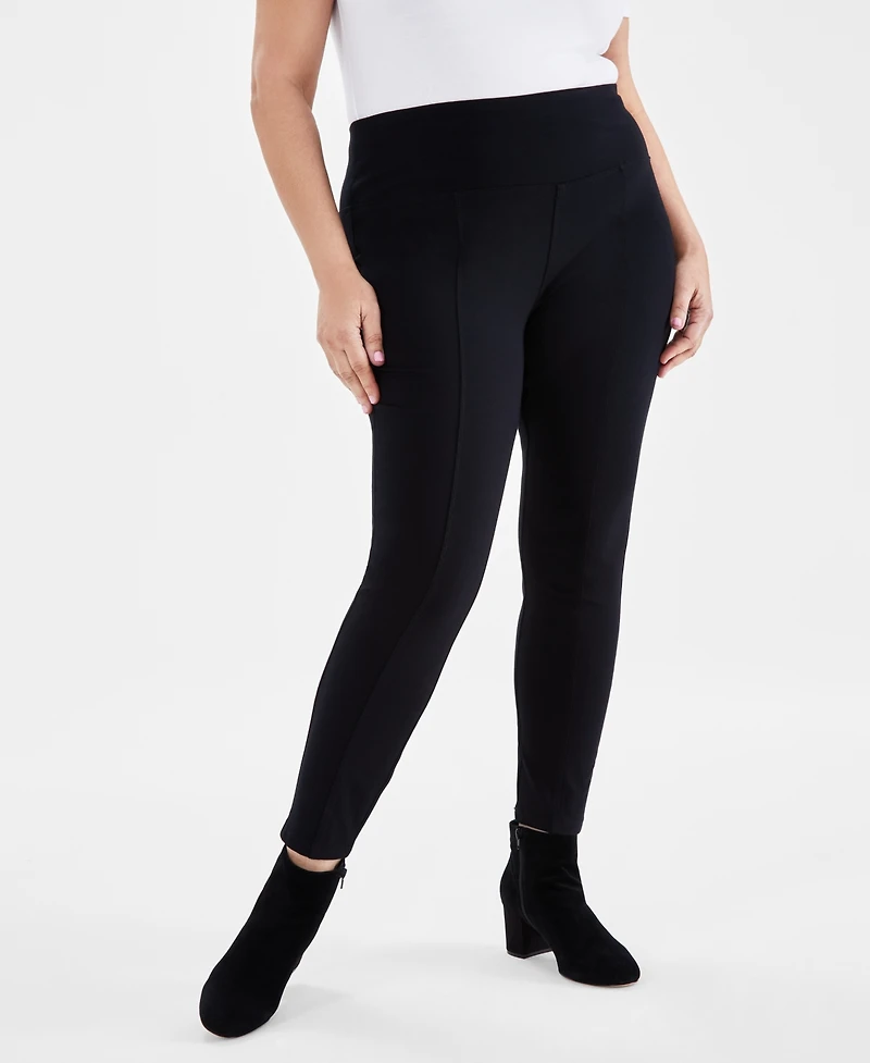 Style & Co Plus Pull-On Ponte Knit Pants, Created for Macy's