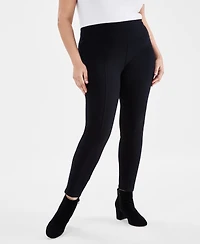 Style & Co Plus Pull-On Ponte Knit Pants, Created for Macy's
