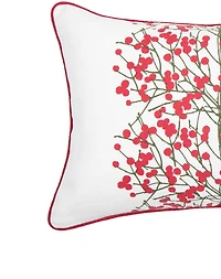 Berries Tree Printed Throw Pillow