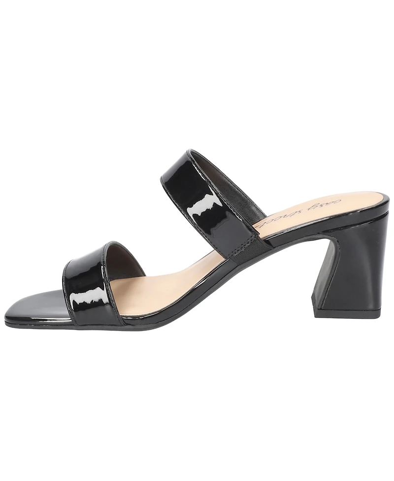 Easy Street Women's Clovelle Slip-On Block Heel Sandals