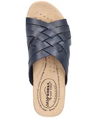 Easy Street Women's Rosanna Slip-On Slip Resistant Wedge Sandals