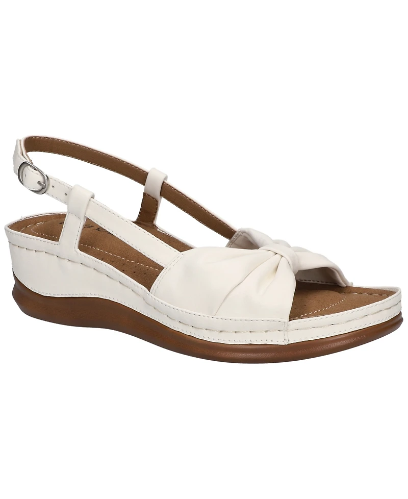 Easy Street Women's Jupiter Comfort Buckle Slingback Sandals